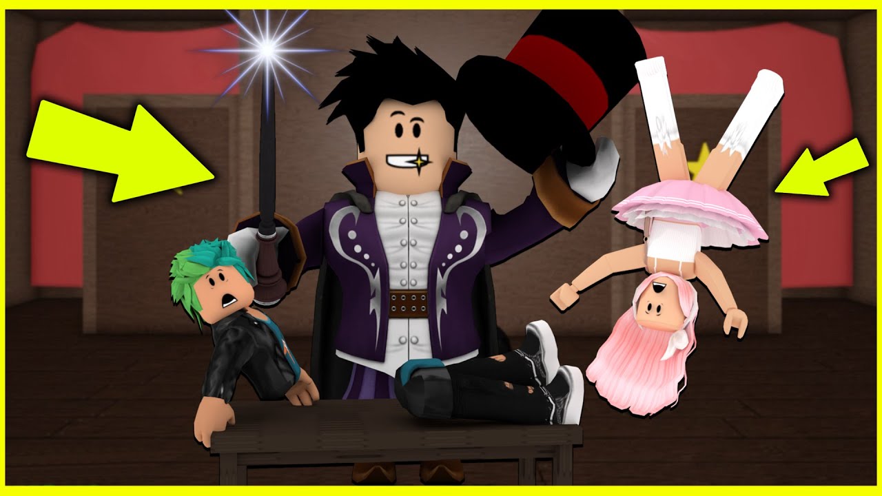 👿 KORKUNÇ SİHİRBAZ BİZE KÖTÜ SİHİR YAPTI 👿| ROBLOX MAGİC SHOW STORY TÜRKÇE