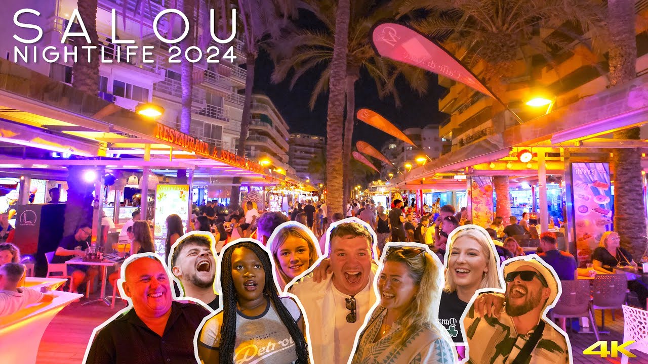 Salou Night | How do people enjoy their nightlife in Salou? (31 Subtitles) | 2024 Aug