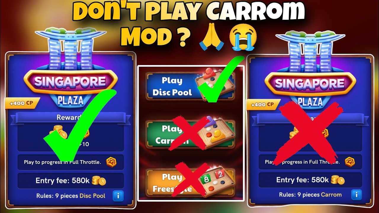 After Long Time Carrom Disc Pool Table Game Play 😭💔🤩 | Gaming Nazim Carrom Pool