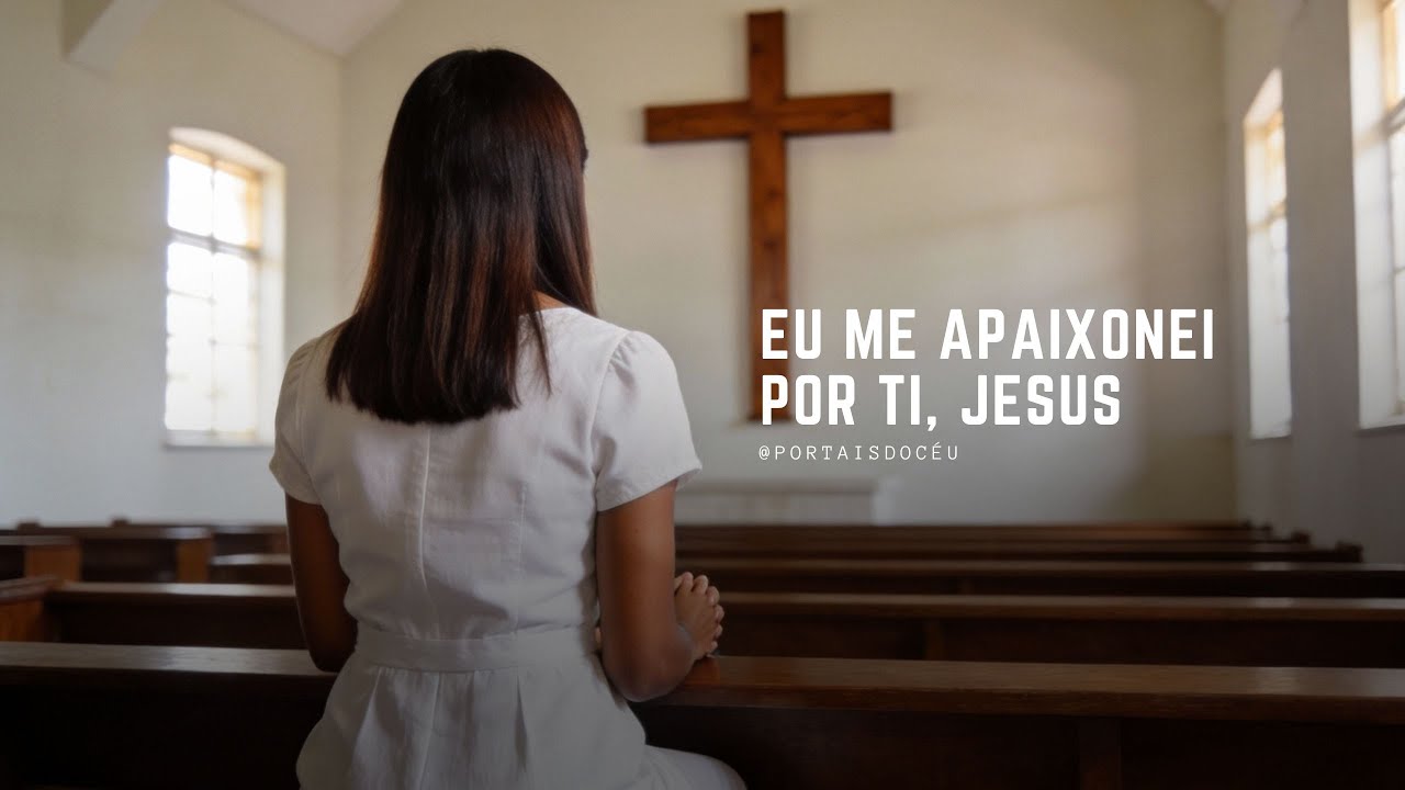 Eu Me Apaixonei por Ti, Jesus – Louvor Profundo de Gratidão | Portais do Céu