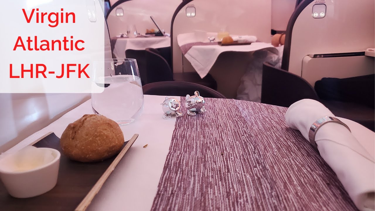 Airbus A330 London - New York (LHR-JFK) Virgin Atlantic Upper Class \ Business Class Trip Review