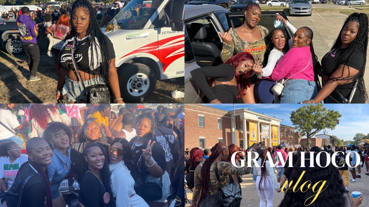 HBCU VLOG| GRAMBLING HOCO 24| TAILGATING| PARTIES| ASHLAN LANEÈ