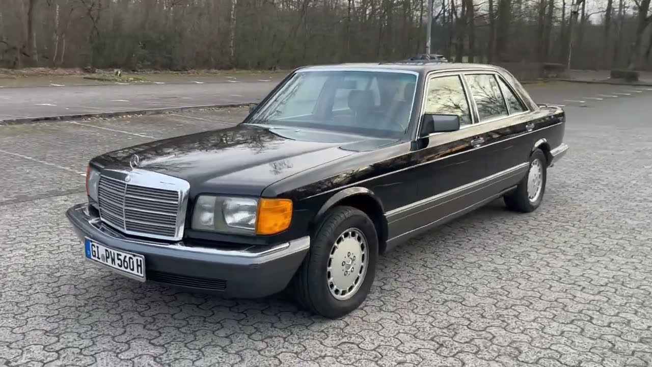 Mercedes Benz W126 560 SEL (1988) - Walkaround, Interior, Sound & Drive