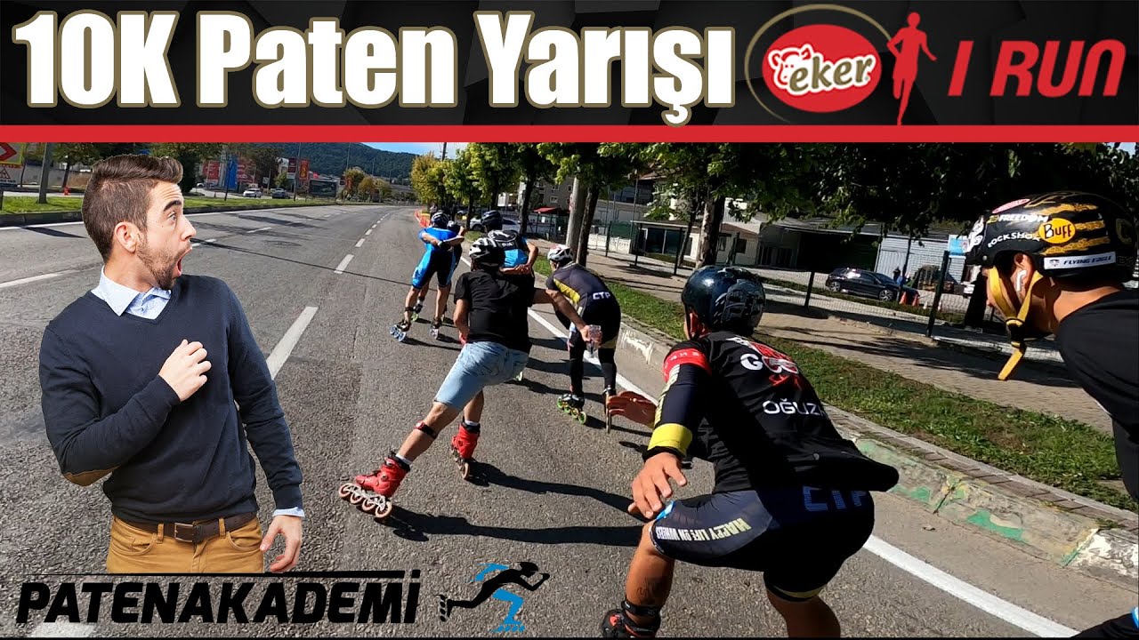 Paten Yarışına Katıldım / 10K Paten Yarışı / Eker I Run - Bursa 2021 / Vlog