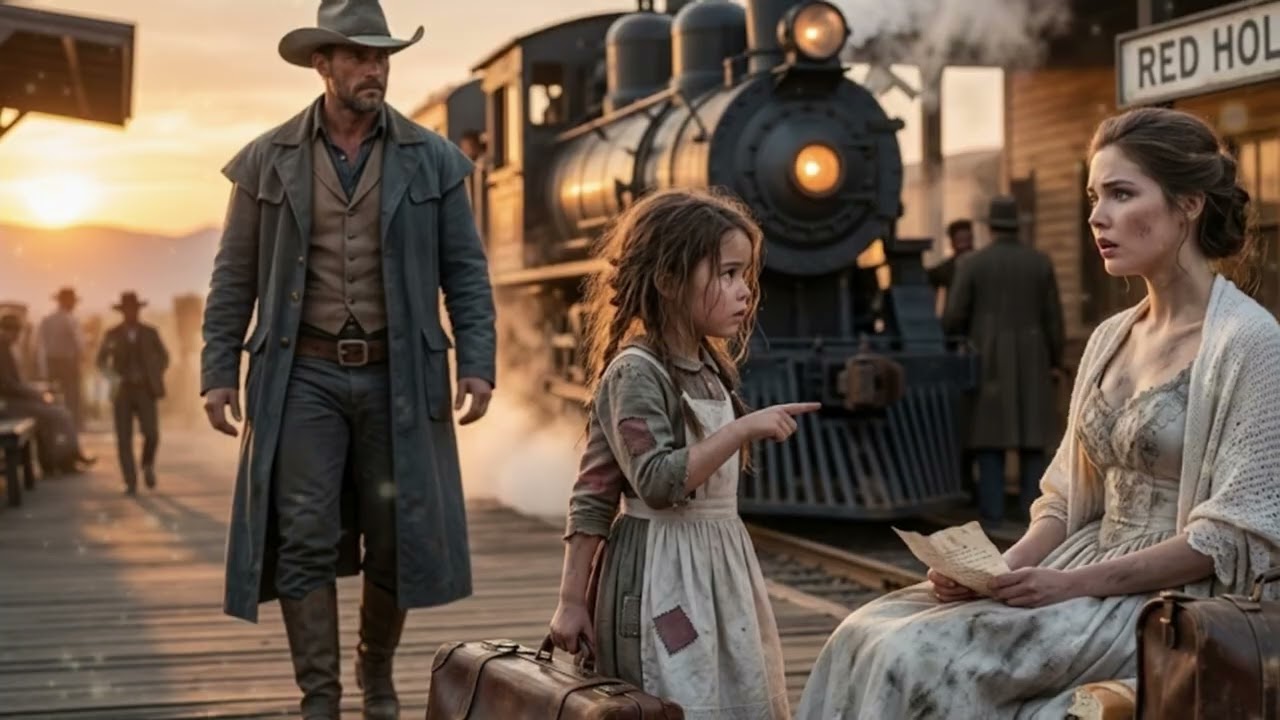 Rejected Bride Waited 5 Days at the Station… Then a Little Girl Asked “Will You Marry My Papa