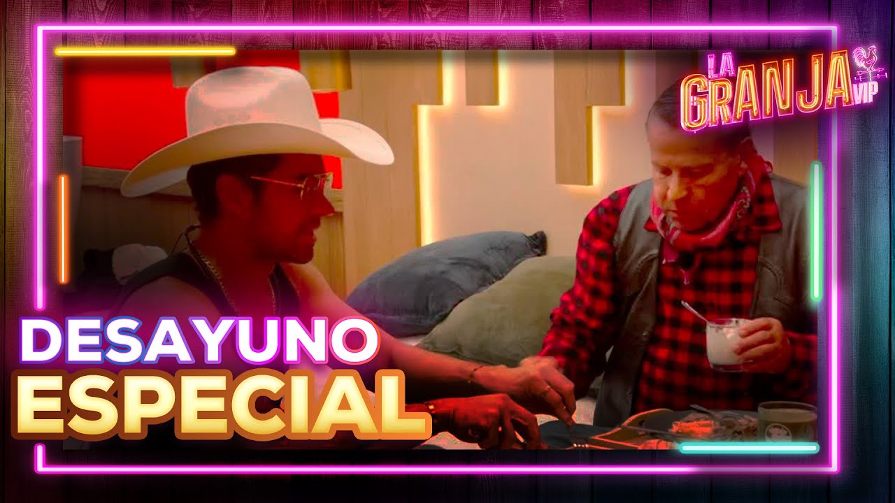 ¡Nuestro capataz y Eleazar recibieron su ya conocido desayuno especial!