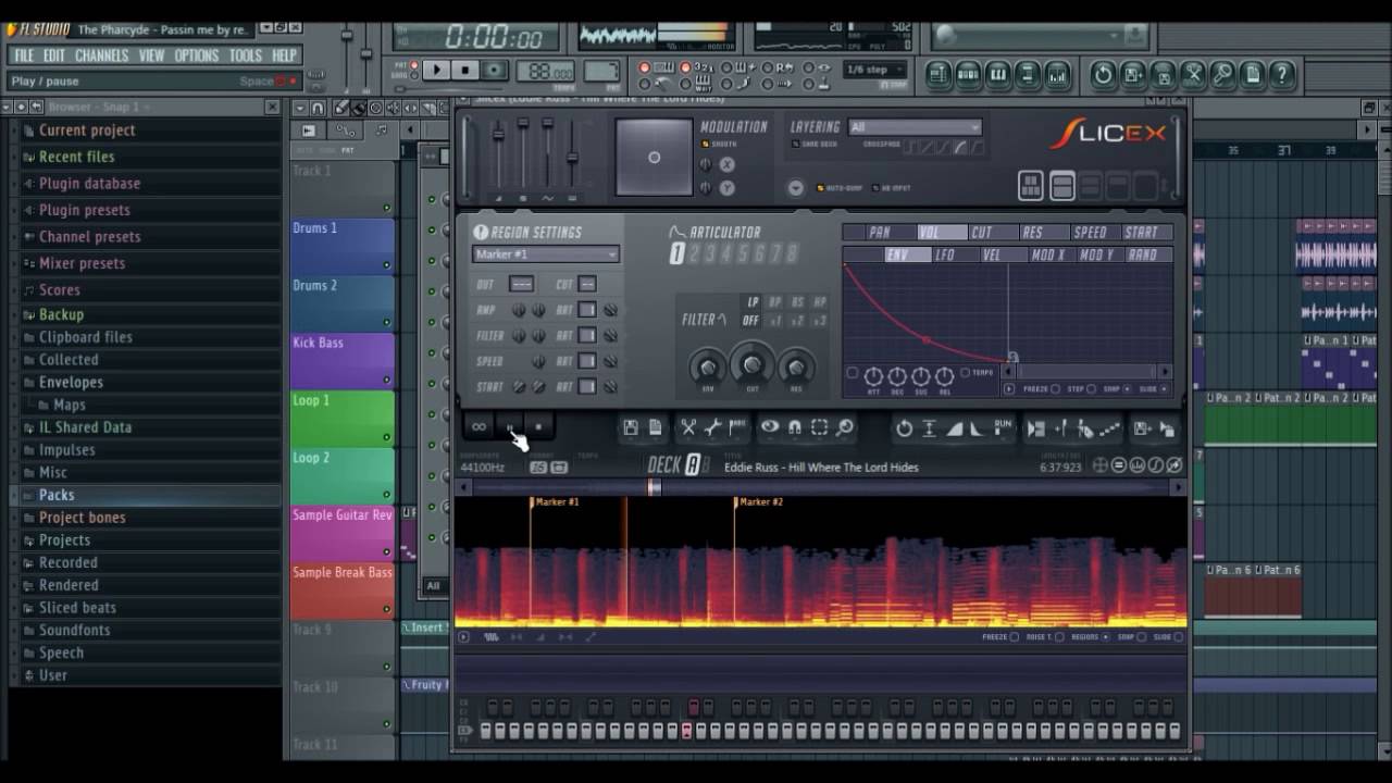 The Pharcyde - Passin' Me By (FL Studio REMAKE BEAT)
