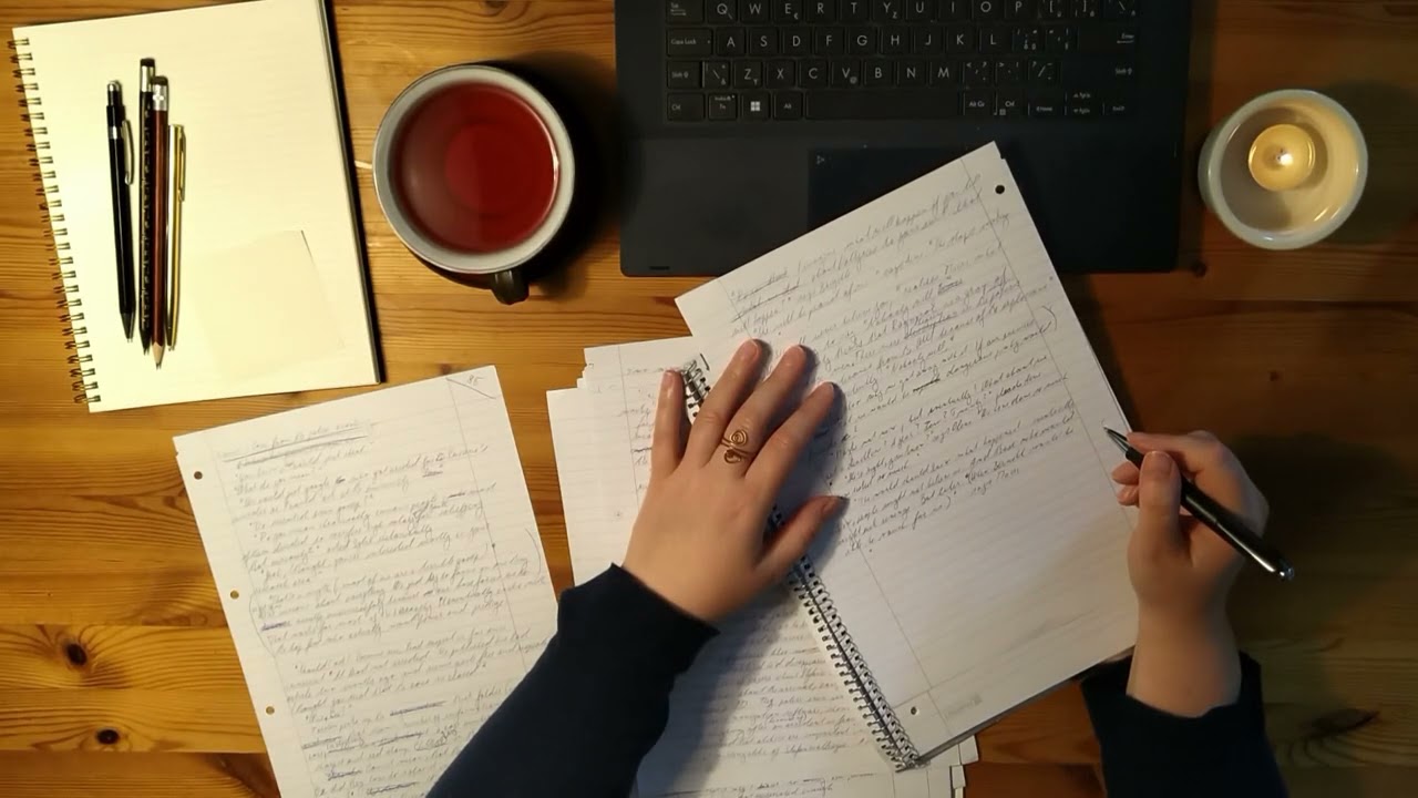 Peaceful Nighttime Study with me Session (no music, no AI)