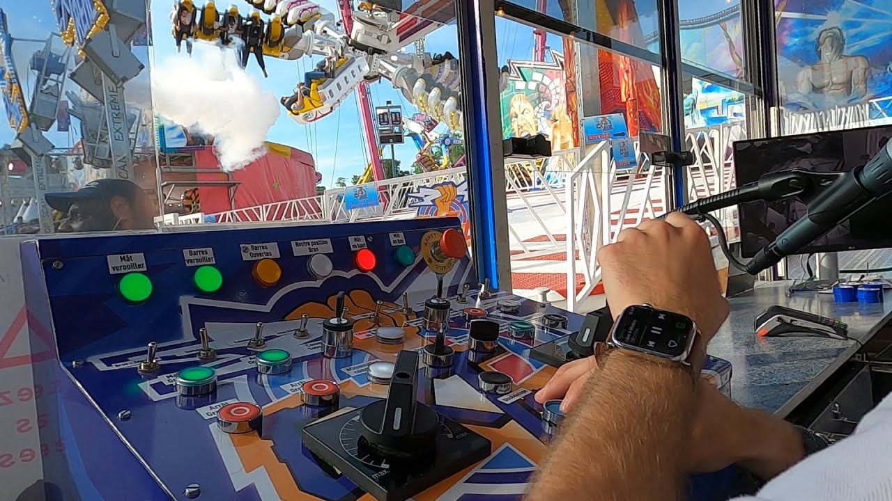 Adrenaline Ride EXTREME: Operator POV at FOIRE DU TRÔNE PARIS 2022 🇫🇷