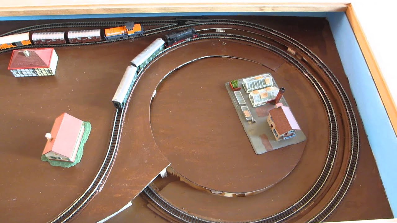 Modellbahn Wohnzimmertisch Spur N