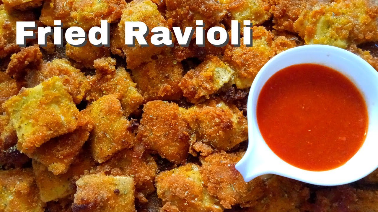 Fried Chef Boyardee Ravioli