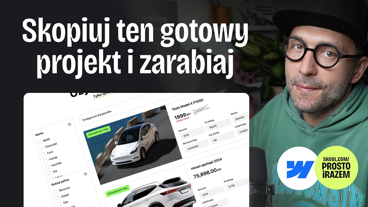 Gotowa strona internetowa Webflow z ogłoszeniami do skopiowania i dowolnego wykorzystania...