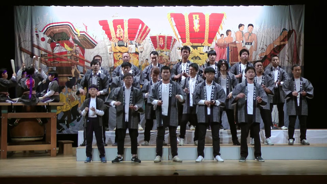 祝！優勝　阿万下町 だんじり唄「絵十」第28回 だんじり唄コンクール