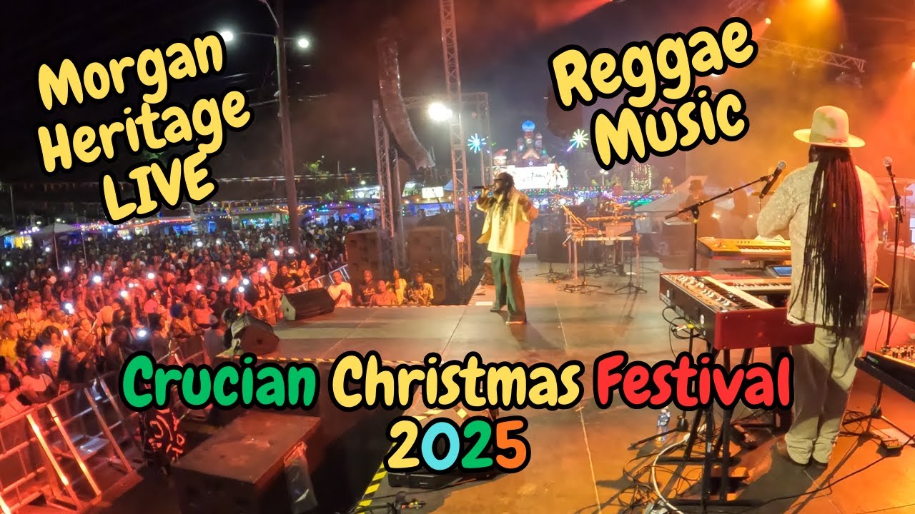 Morgan Heritage LIVE on Stage 🇯🇲🔥 | St. Croix 2025 Crucian Festival (Full Performance)
