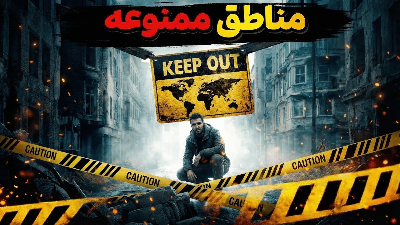 دنیا در تاریکی: مناطق مرگبار و ممنوعه دنیا که تا حالا ندیدی..!😱