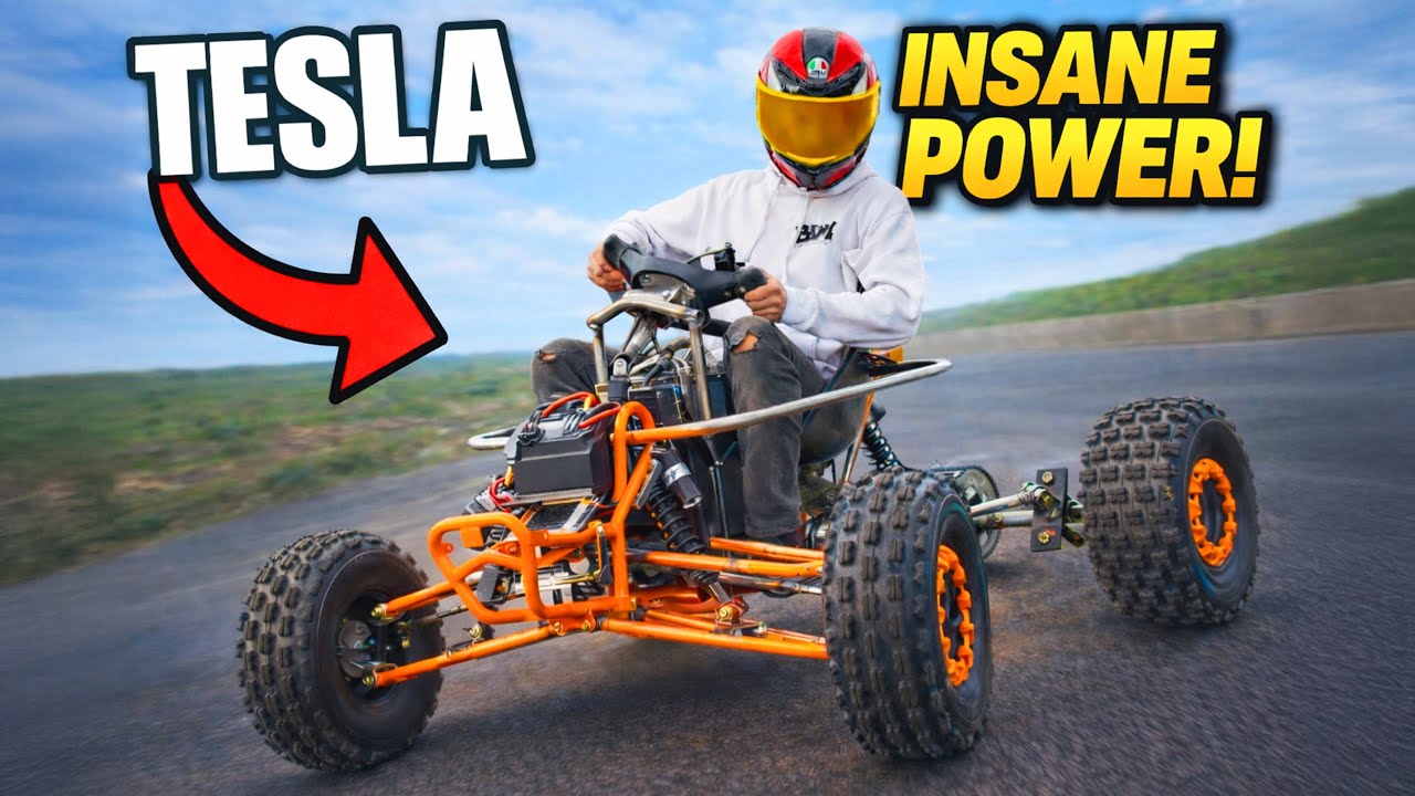 Ultimate Electric 4-Wheeler First Drive (SCARY FAST!)