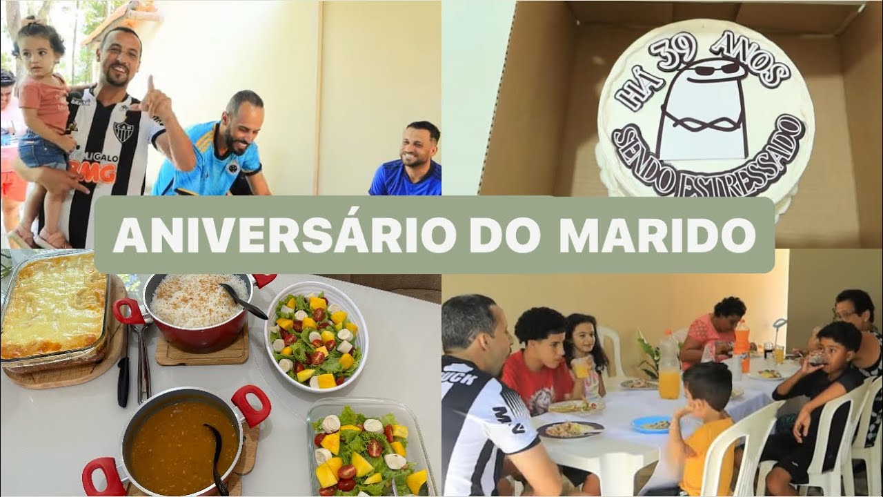 Café na cama para ele| bolo surpresa| ele não gostou? | recebemos a família do marido | LAÍS VELOSO