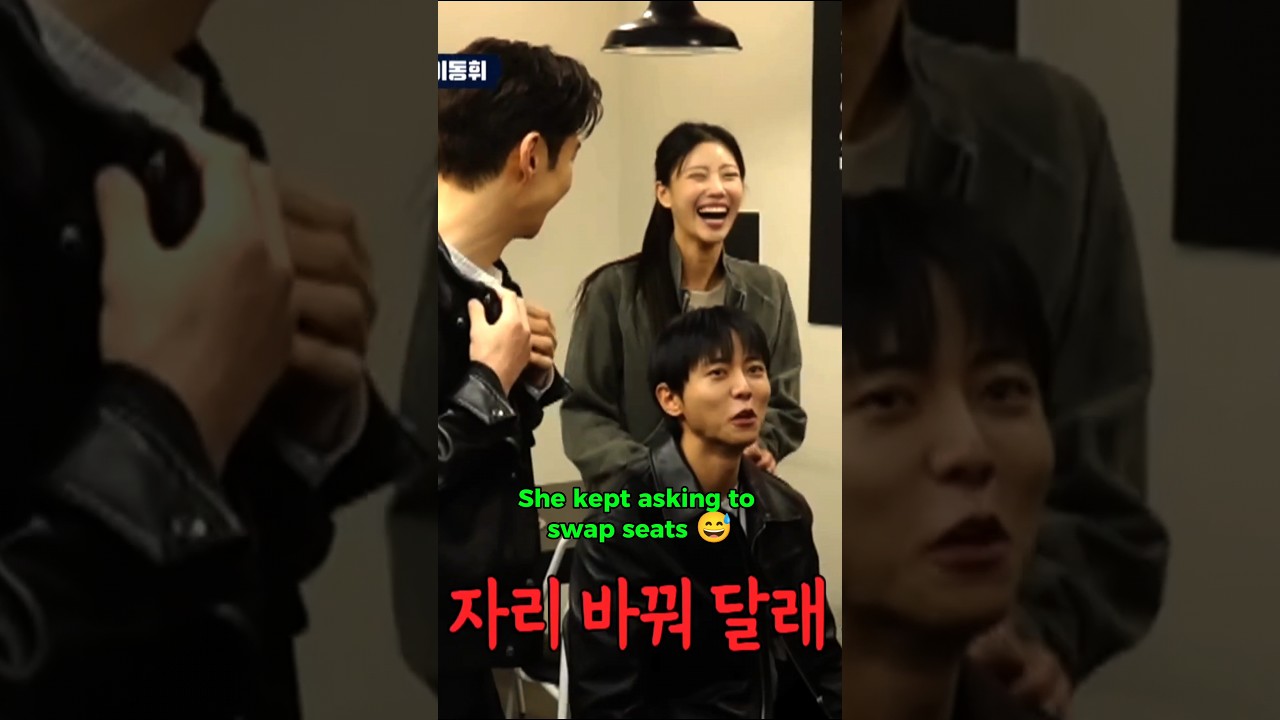 Mijoo wants to swap seat because Je Hoon lol