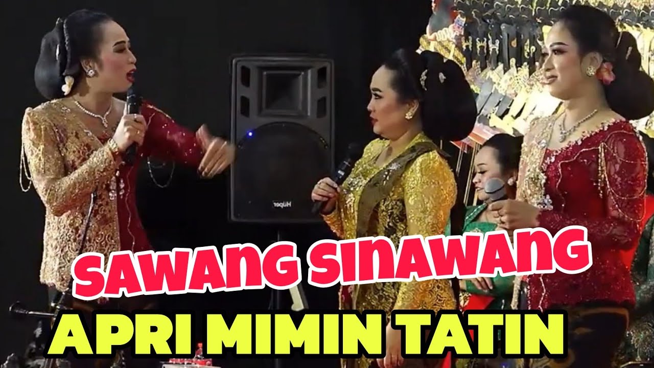 APRI MIMIN TERBARU BERSAMA SINDEN TATIN YANG SEMLOHAI