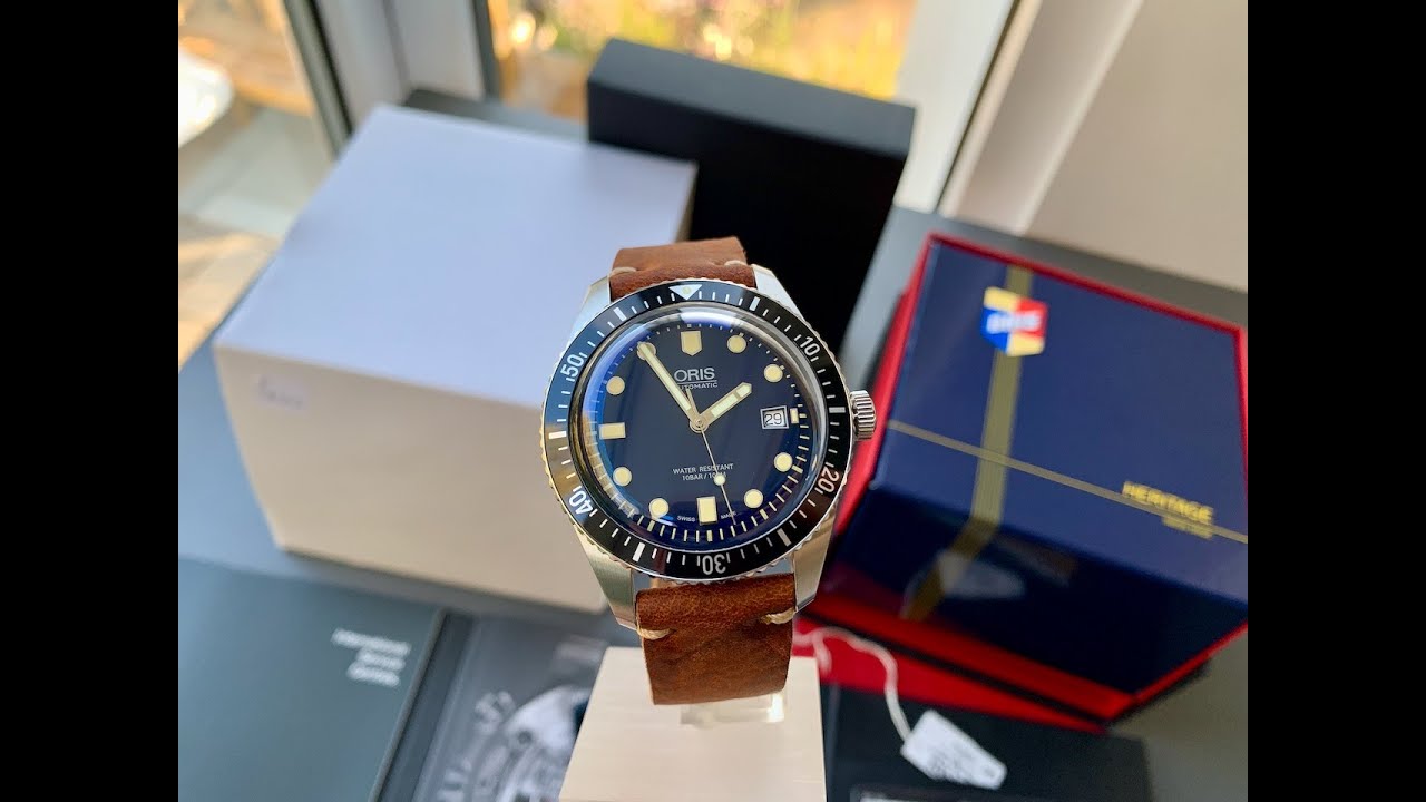 Oris Diver 65 Watch - Blue 42mm
