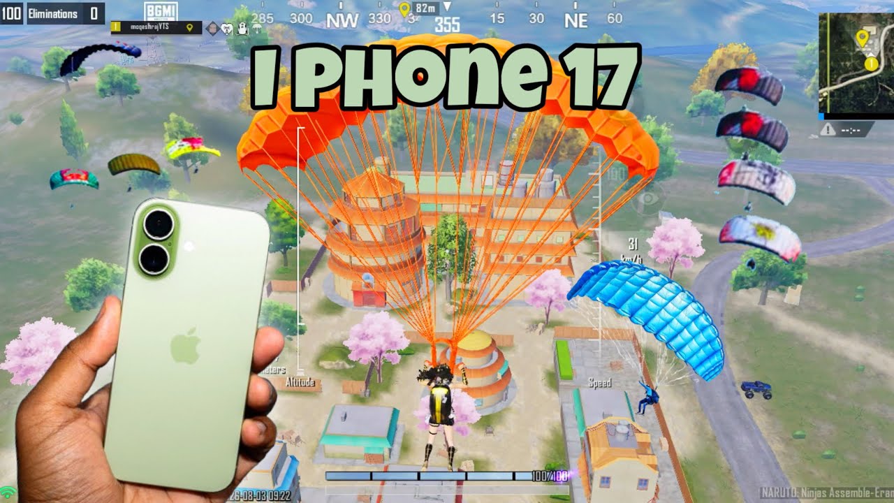 SMOOTH + 120 FPS😱🔥 IPhone 17 PUBG /BGMI Test 2026