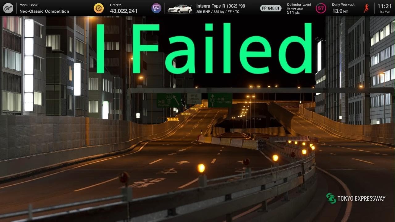 3 attempts and still failed my online time trial (GT 7️⃣ ) 🤨🎤
