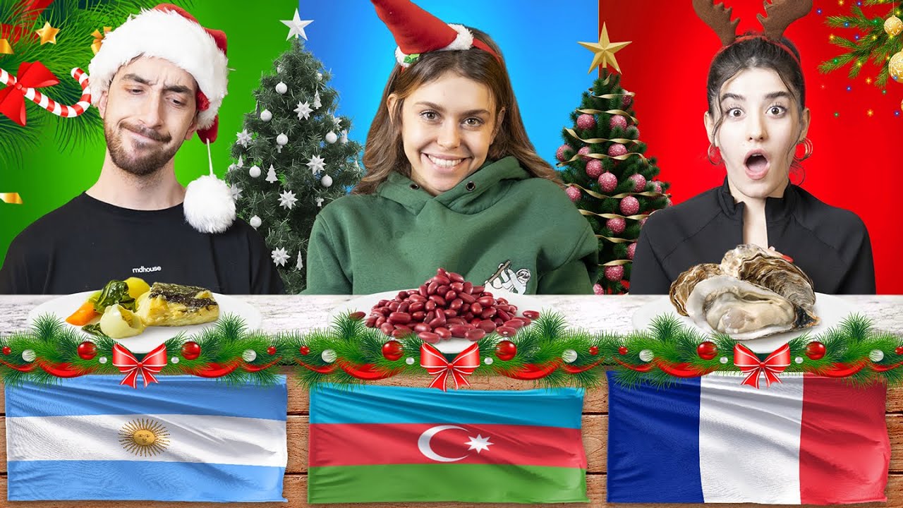 ÜLKELERİN YILBAŞI YEMEKLERİNİ DENEDİK!