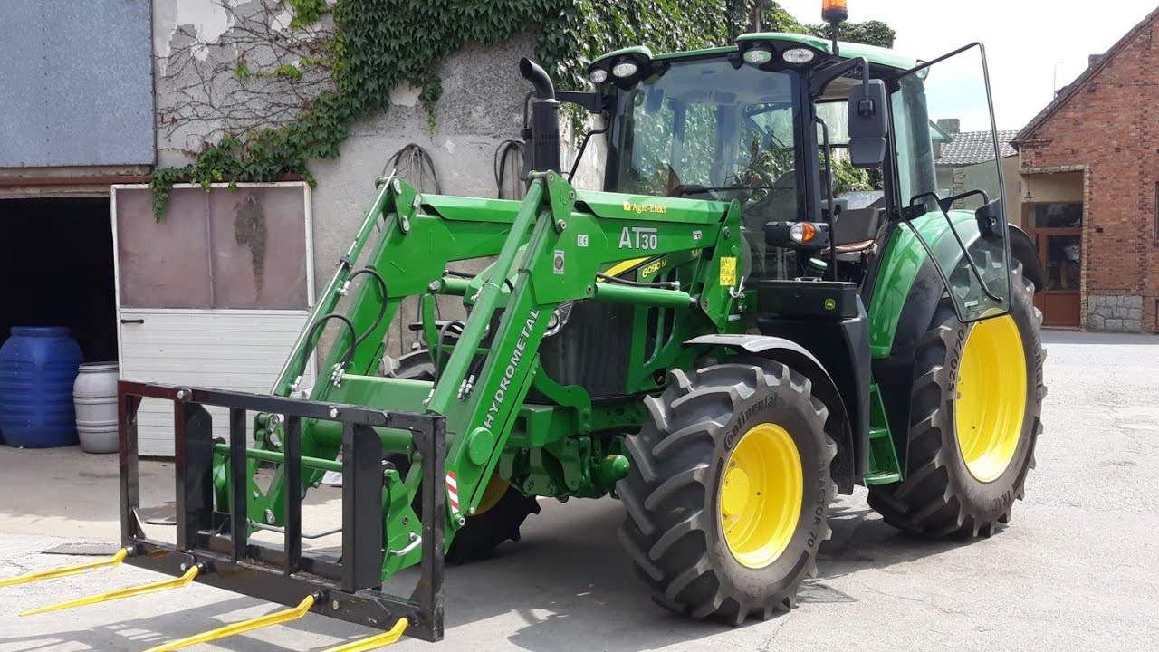 Zbiór poplonu John Deere & Zetor