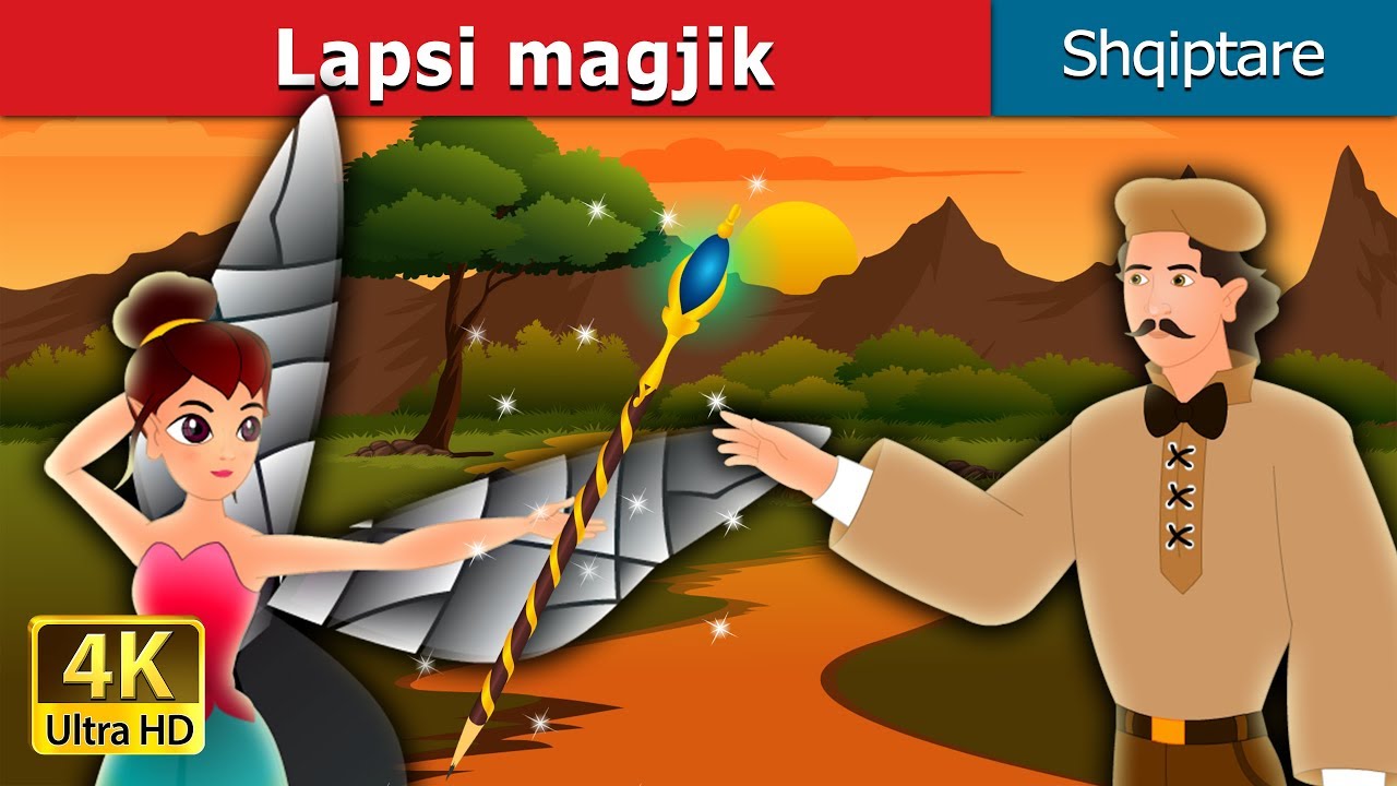 Lapsimagjik | The Magic Pencil Story in Albanian | @AlbanianFairyTales