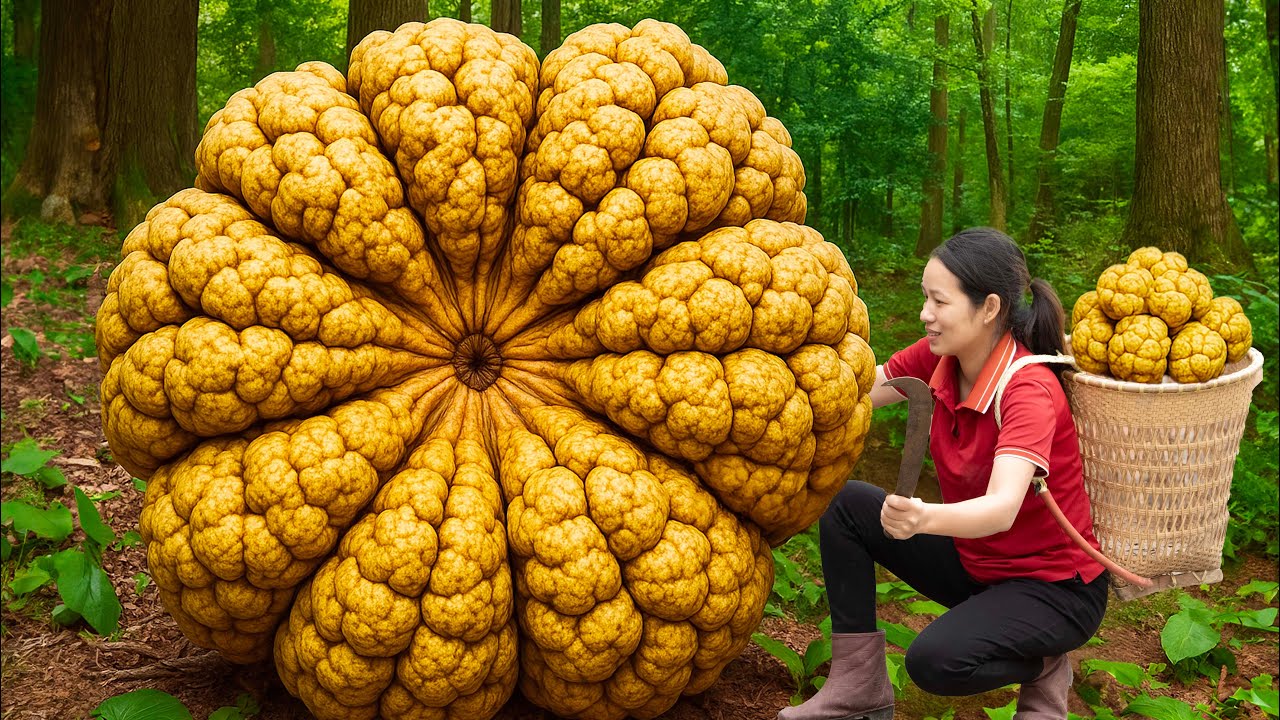 Market Day! Harvesting Giant Ponderosa Pomelos & Making Shampoo From Ponderosa Pomelo Shells