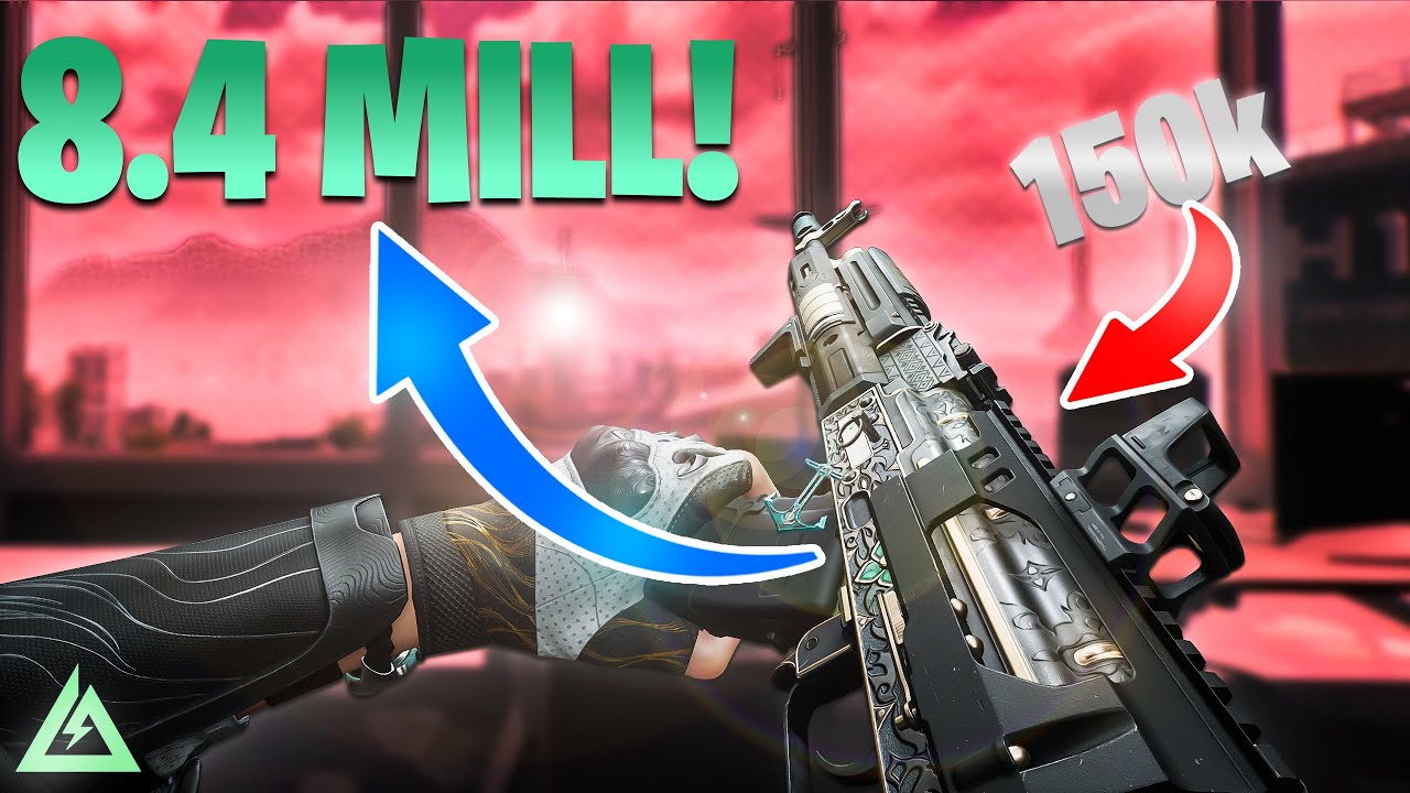 Delta Force Profit: 150k Gun → 8 MILL in ONE GAME of Space City Hard Mode