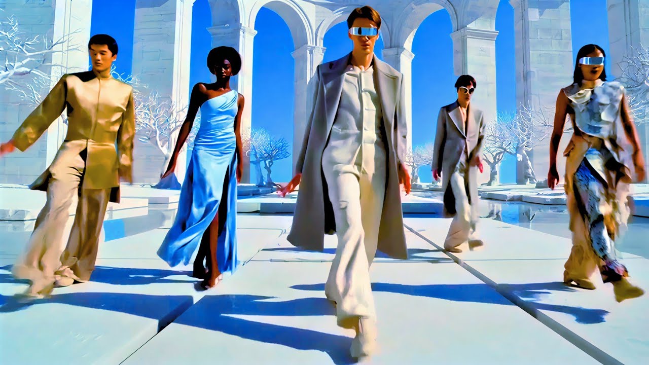 Surreal AI Dance | Motion in an Open-Sky City | 4K