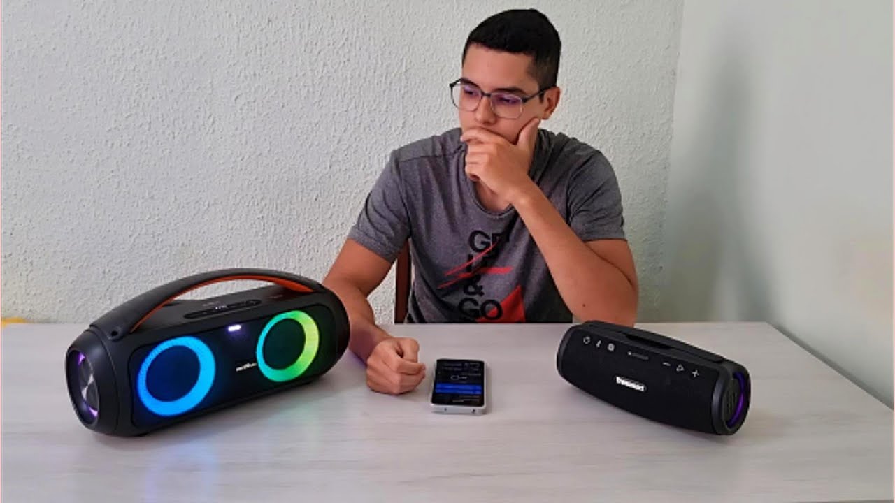BOOMBOX BRITÂNIA VS TRONSMART MIRTUNE S100: Qual dessas duas caixas de som leva a melhor?