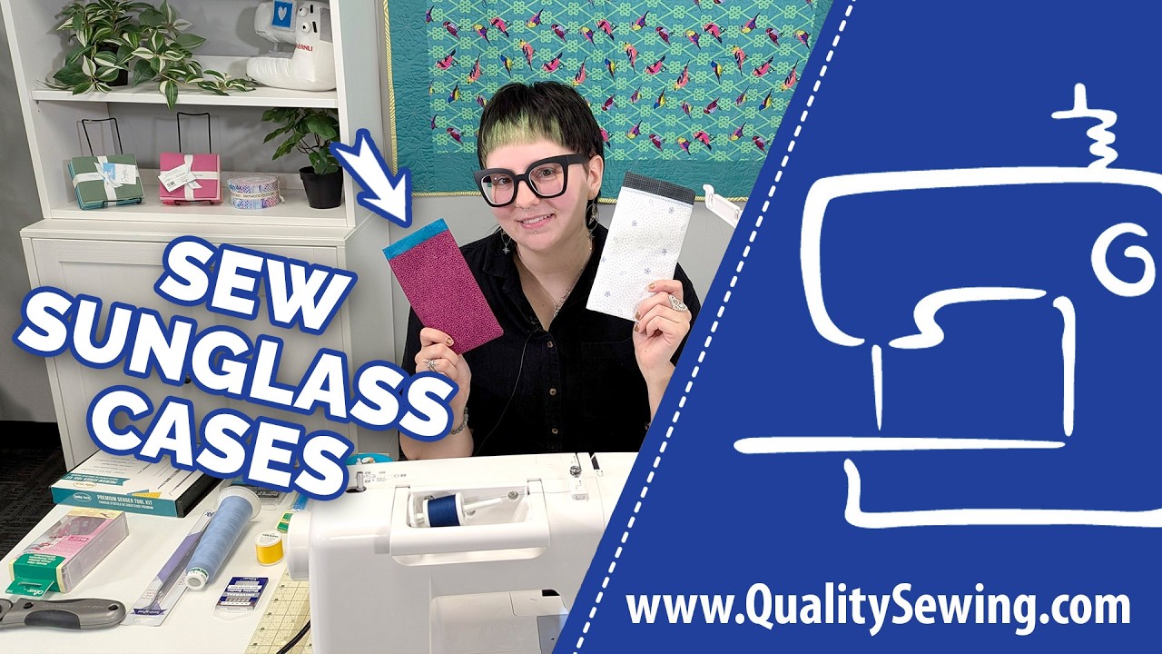 How Do I Sew a Stylish Sunglass Case?