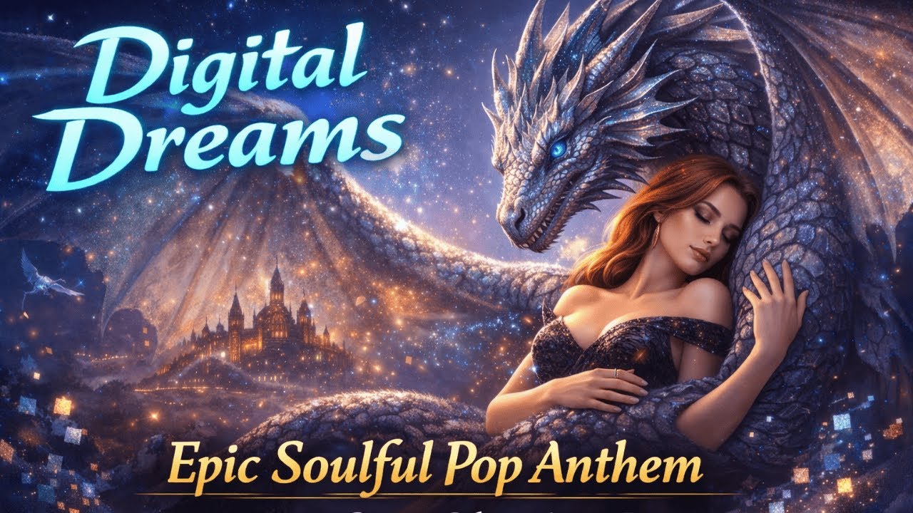 Sienna Cole and James Brown | Digital Dreams | Soulful R&B Piano | Epic Mood | Official Audio