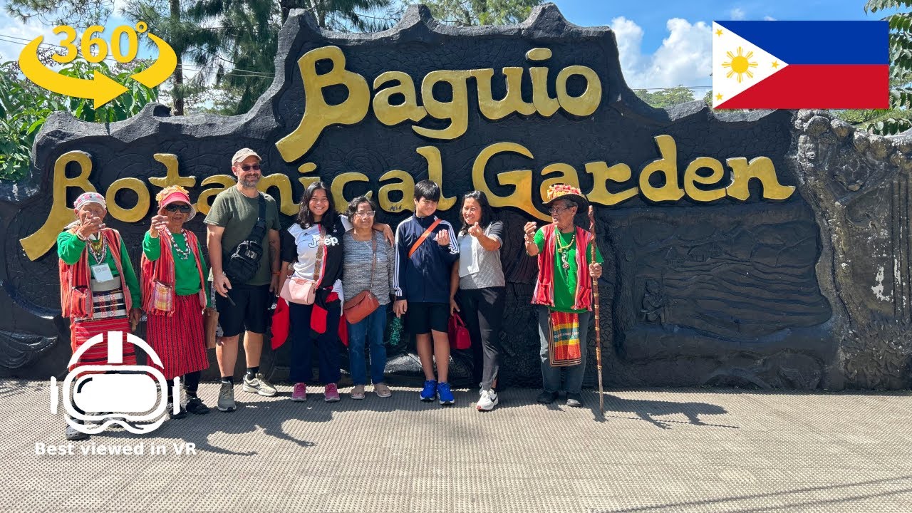 360 VR Walk Through Baguio Botanical Garden | April 2025