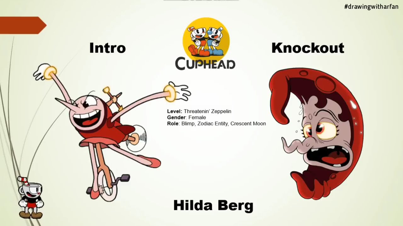 I RECAP Cuphead ALL INTROS and KNOCKOUTS of ALL BOSSES DLC, Inkwell Isle 1,2,3,4, Inkwell Hell