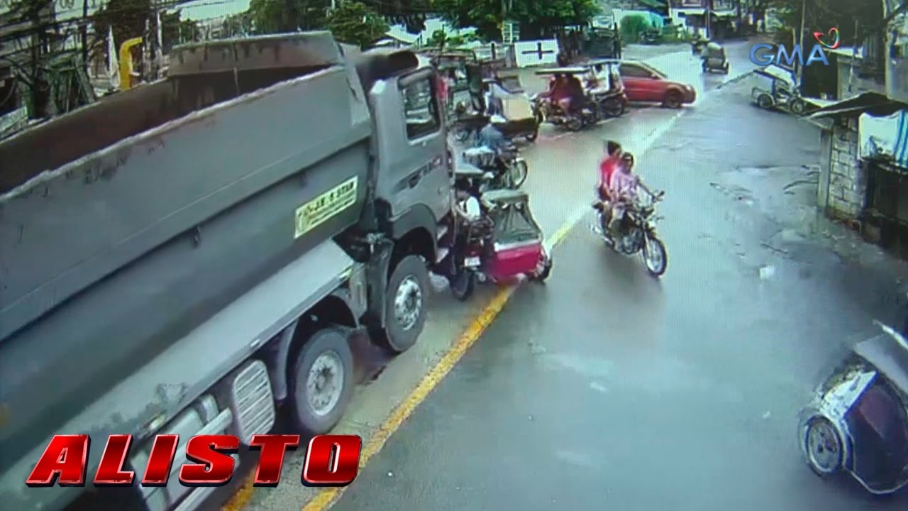 Alisto: Bata, naipit ng isang truck!