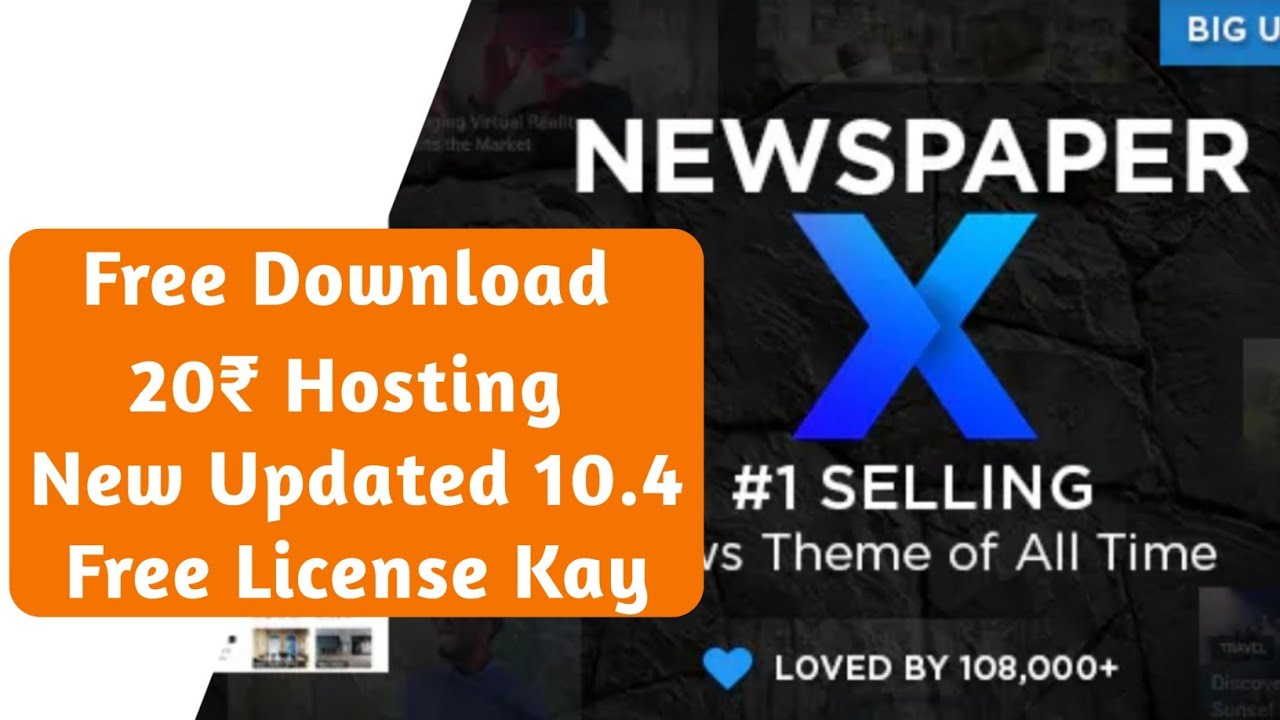 Newspaper X theme Free Download | Newspaper theme Download Free | Newspaper theme Installation
