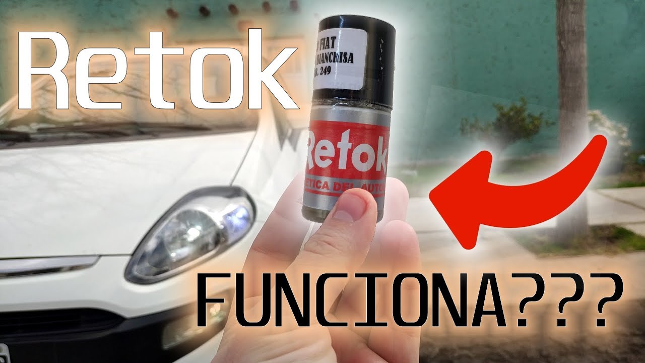 Tapamos los rayones con Retok en el Fiat Punto, Funciona?