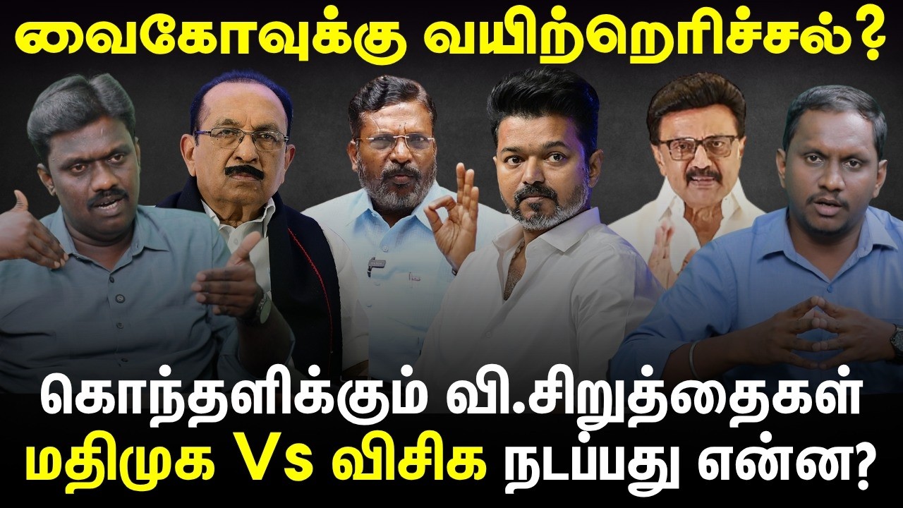 Vaiko Vs Thirumavalavan நடப்பது என்ன? | Political Lab | MDMK | VCK | TVK | Vikatan Tv