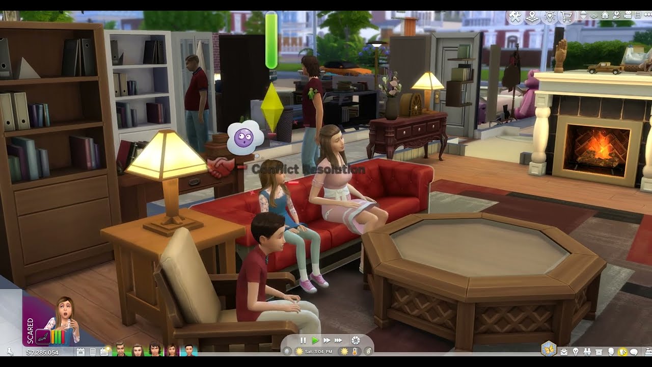 Young sheldon Sims 4 edition