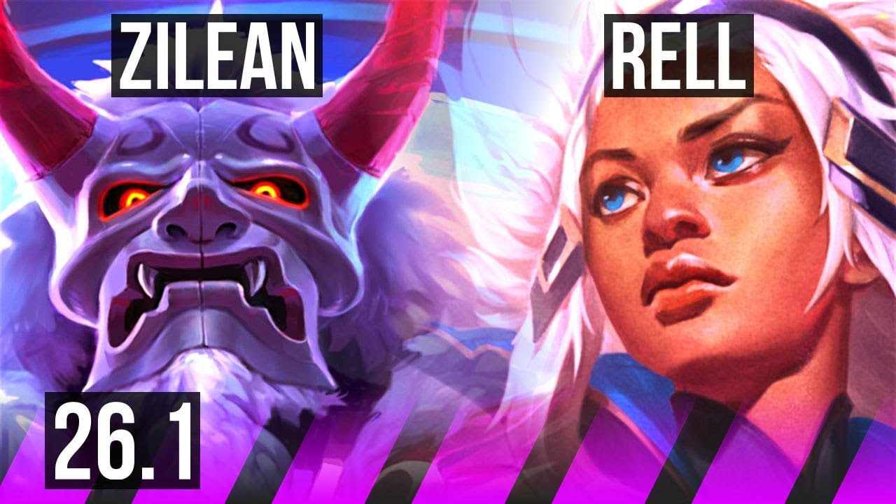 ZILEAN & Jinx vs RELL & Miss Fortune (SUP) | Good KDA: 4/1/19 | EUW Master | 26.1