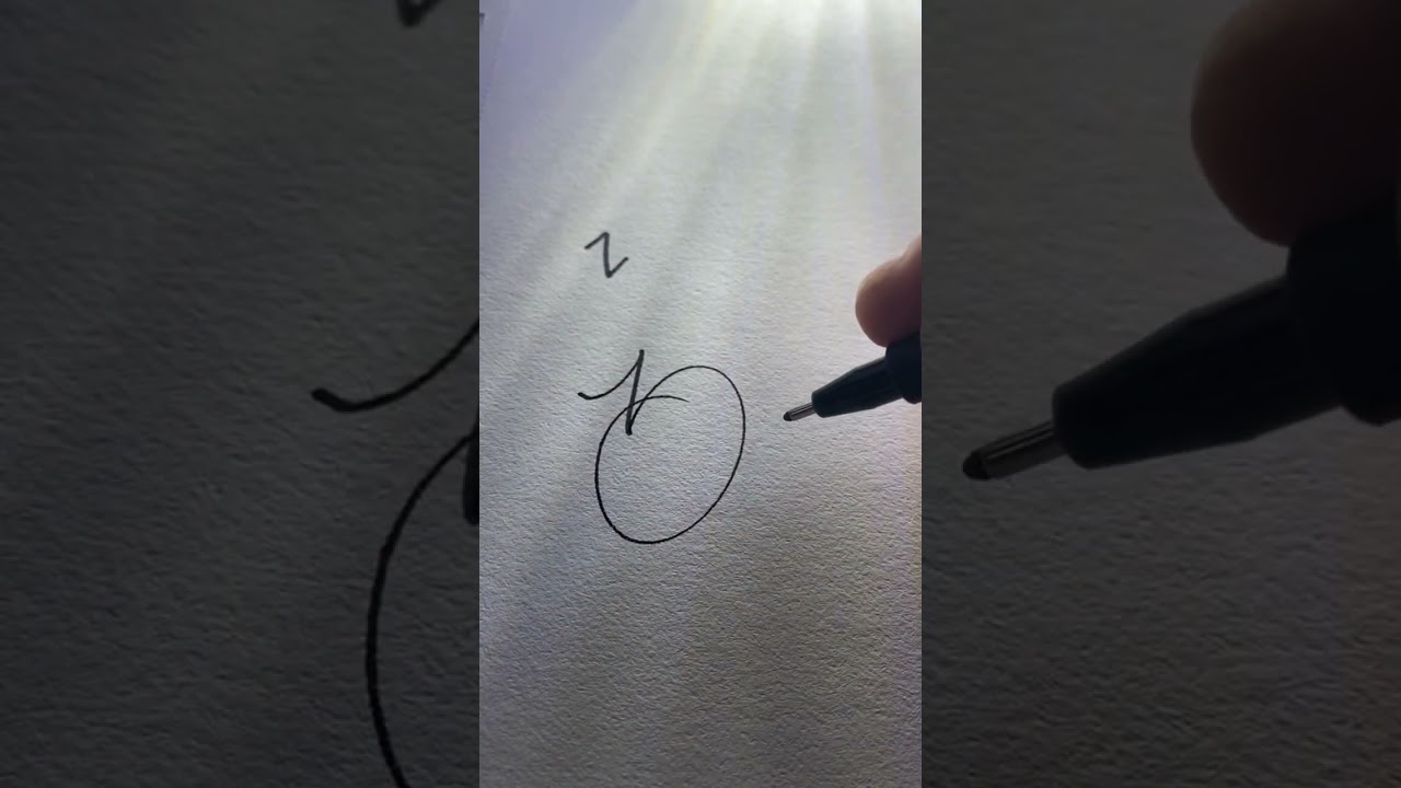How to sign the letter Z?❤️