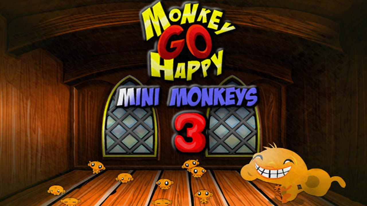 Monkey Go Happy Mini Monkeys 3 - Walkthrough