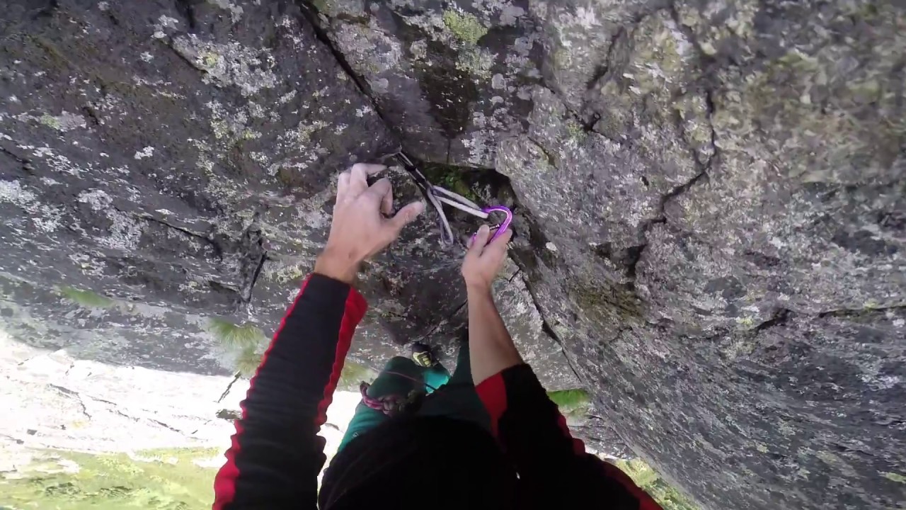 Climbing Dieskova (7-) 4.SL @High-Tatras / Ostrava SW