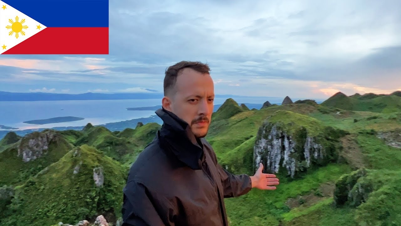 Osmeña Peak at SUNRISE, The Views are EPIC Philippines!! 🇵🇭
