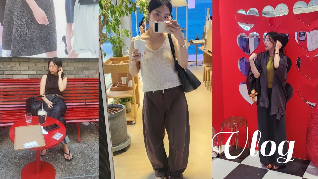 VLOG 가을날씨 아르켓팝업 망고매니플리즈 자라 더녀온 짧은 일상 
