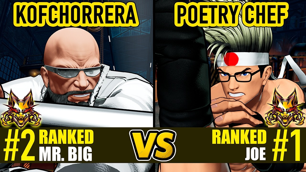 FF COTW ▰ KOFCHORRERA (#2 Ranked Mr. Big) vs POETRY CHEF (#1 Ranked Joe) ▰ High Level Gameplay