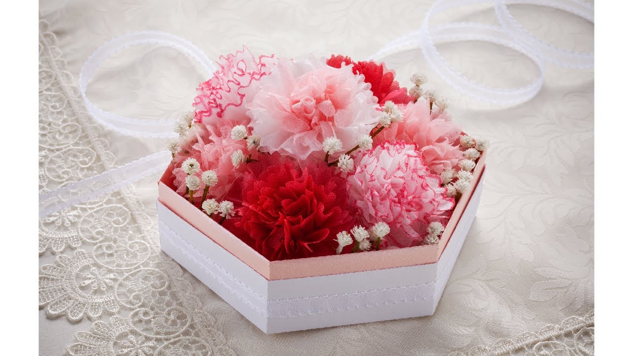Canvas Project: Mother's Day Nonwoven Flower Box